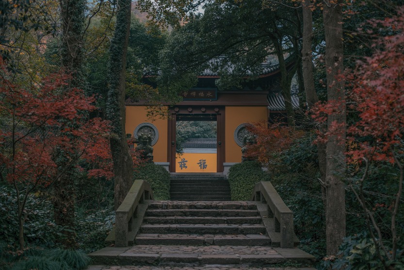 當代中國-中國旅遊-中國文化-杭州西湖-靈隱寺