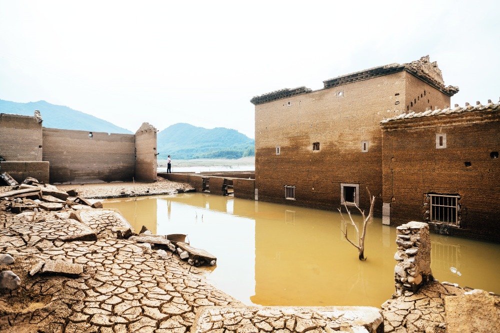 水中古建築惠州古村落 水中古建築惠州古村落