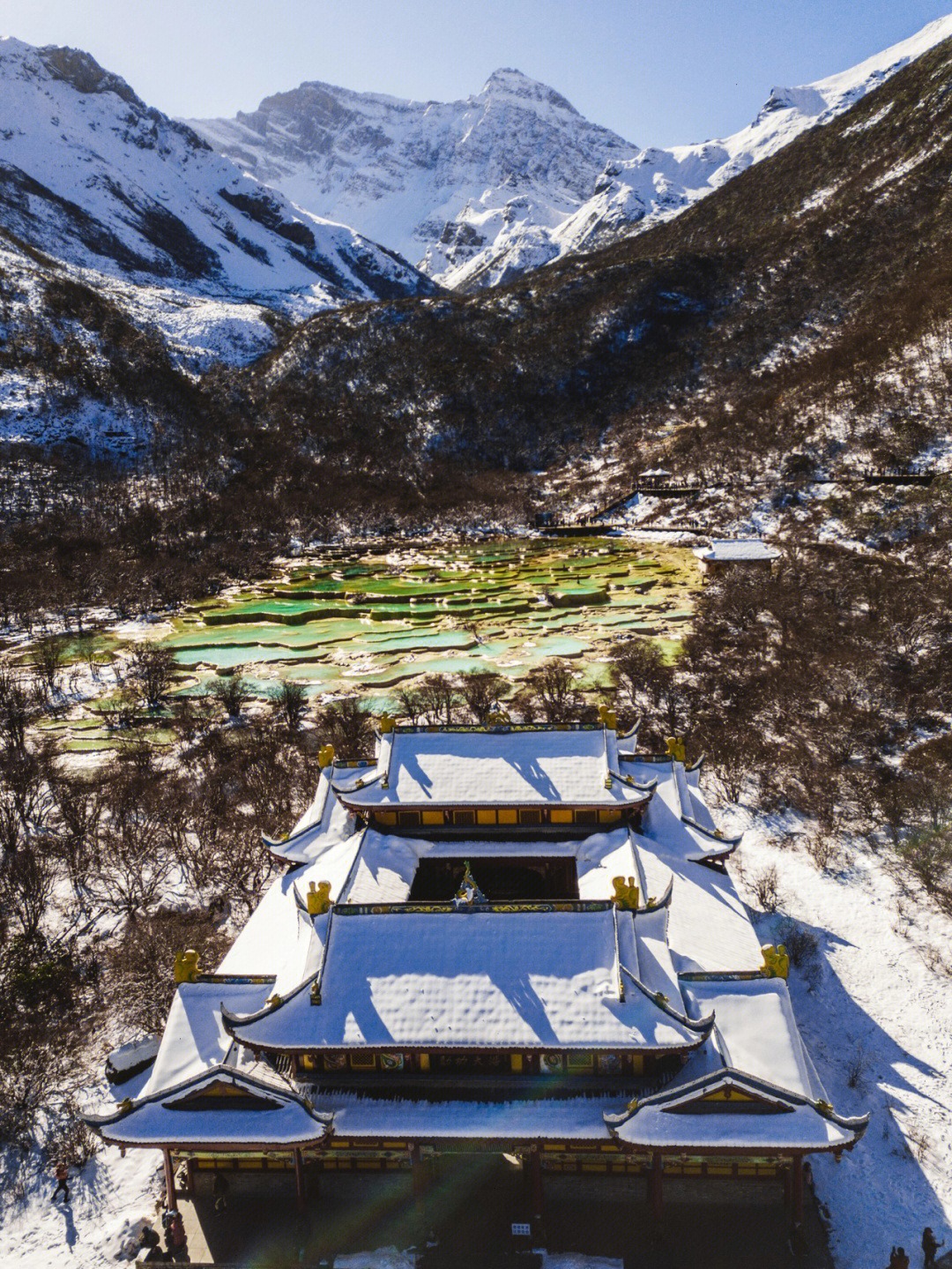 四川黃龍寺 四川黃龍寺