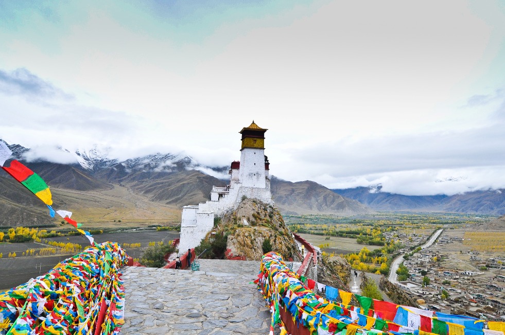 Panoramic view of Yungbulakang Palace 1