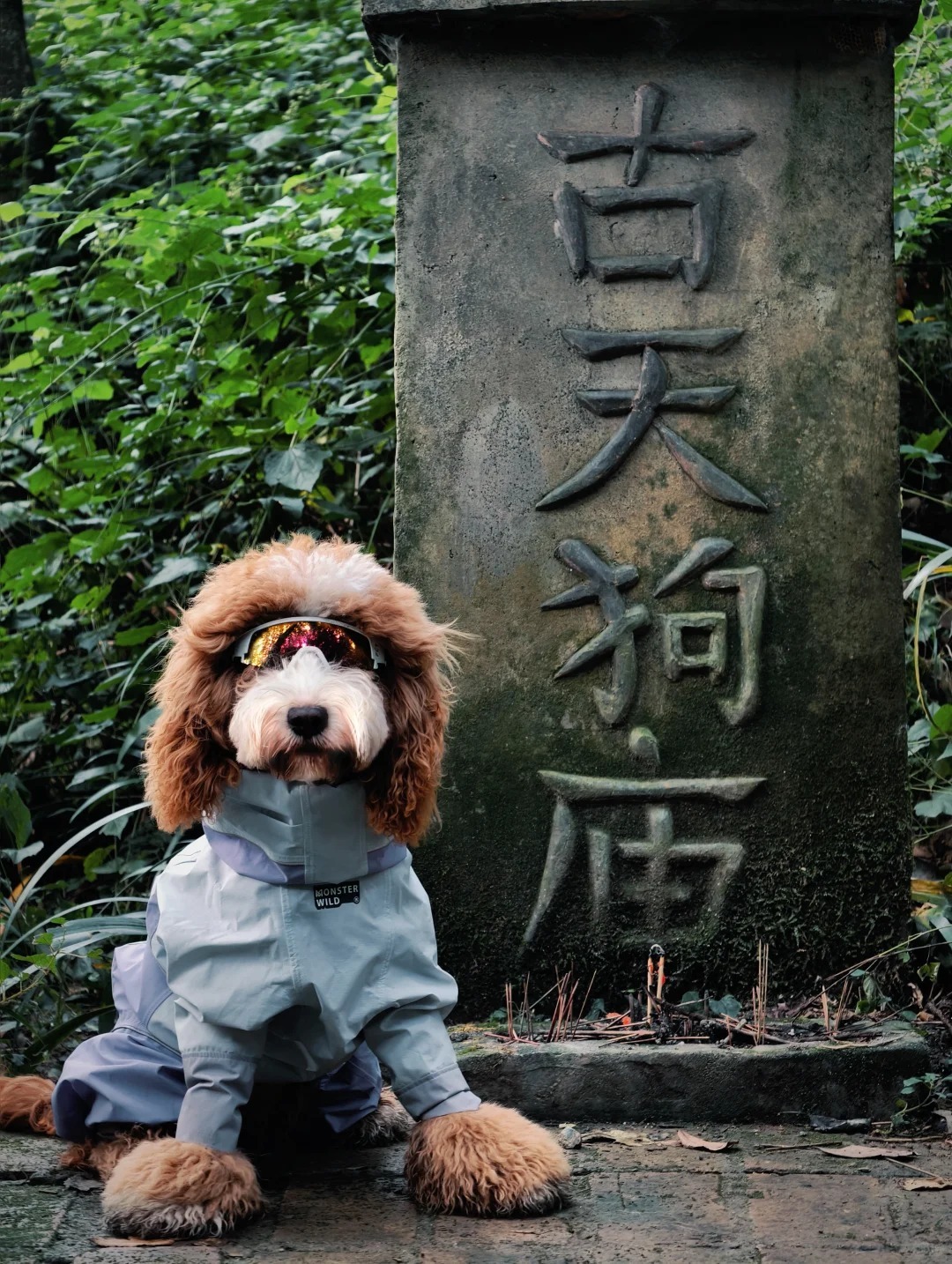 Ancient Tiangou Temple in Sichuan