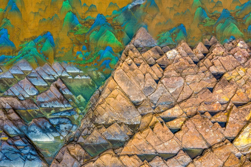 'A Thousand Li of Rivers and Mountains' on Tung Ping Chau, New Territories, Hong Kong