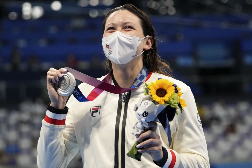 何詩蓓200米自由泳奪銀02 何詩蓓200米自由泳奪銀02
