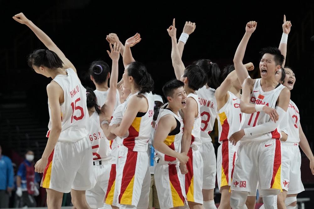 當代中國-體育運動-東京奧運中國女籃兩連勝
