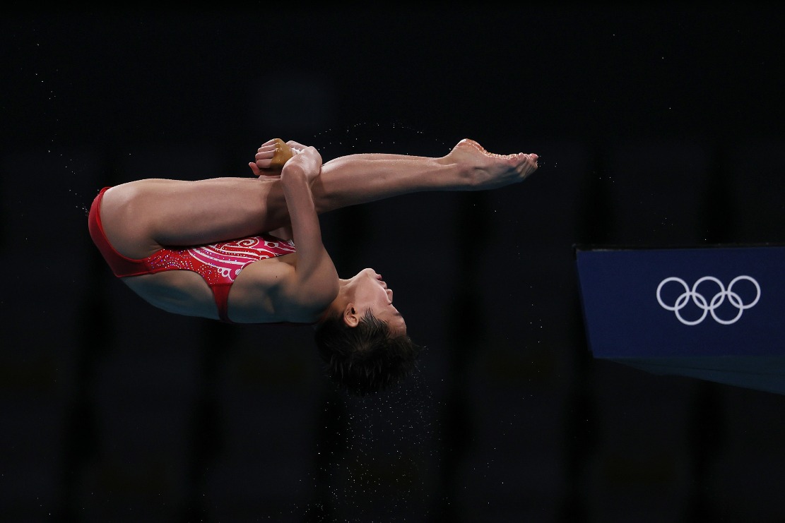 東京奧運-女子10米跳水-全紅嬋