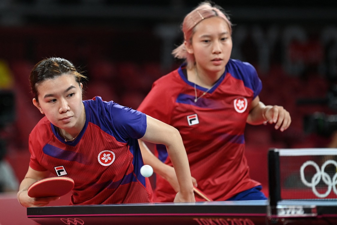  當代中國-體育運動-乒乓女團闖奧運4強 港產小將為香港創歷史