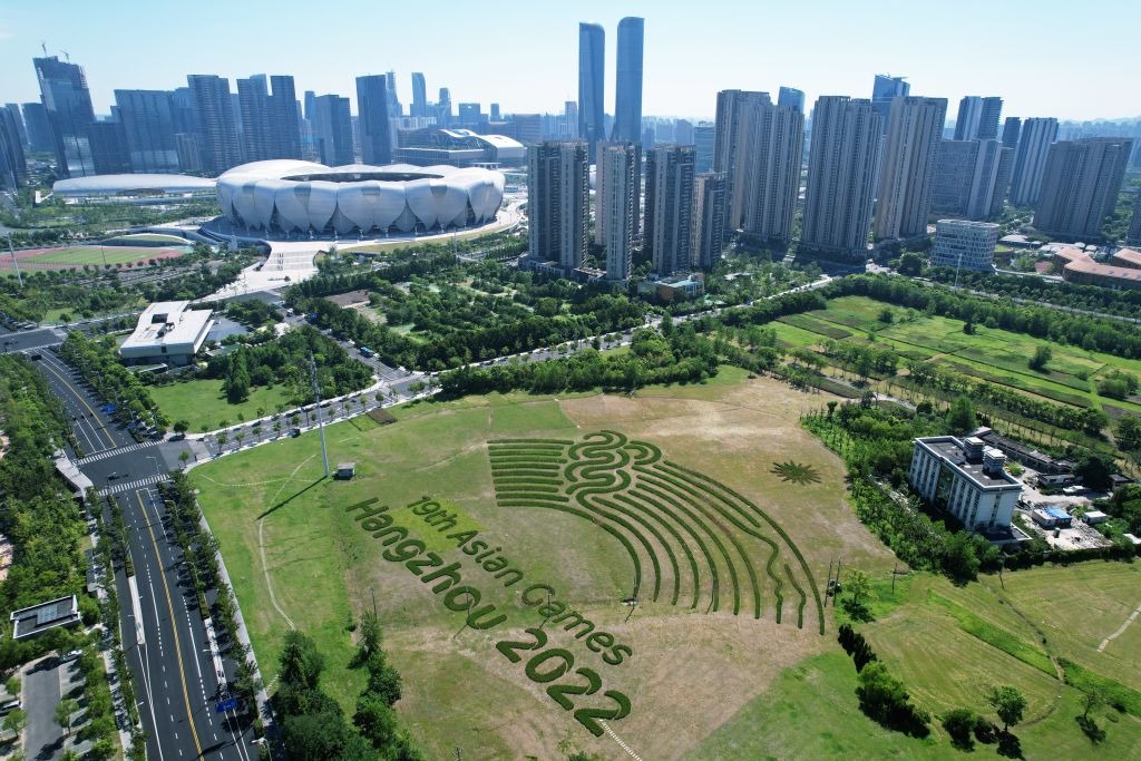 在杭州舉辦的19屆亞運會共會舉辦40個大項482個小項比賽 在杭州舉辦的19屆亞運會共會舉辦40個大項482個小項比賽