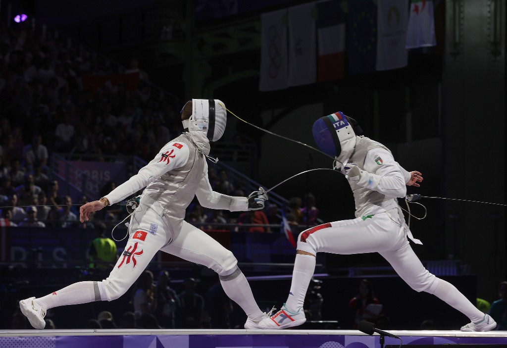 十五運會趣聞篇-擊劍