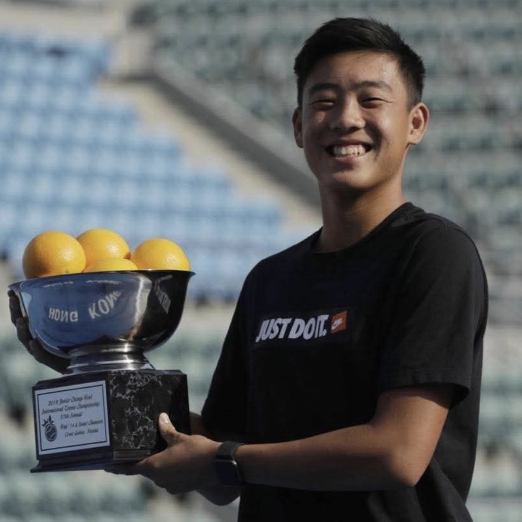黃澤林 2018年,黃澤林贏得Junior Orange Bowl國際青少年網球賽男子U14組別冠軍,是少年時期的重要里程碑。