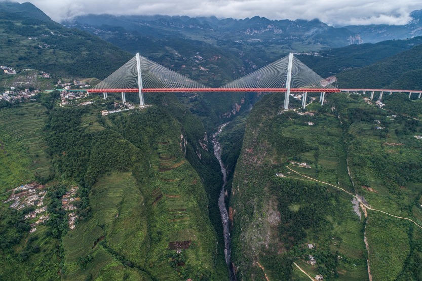 中國橋樑-北盤江特大橋 北盤江特大橋