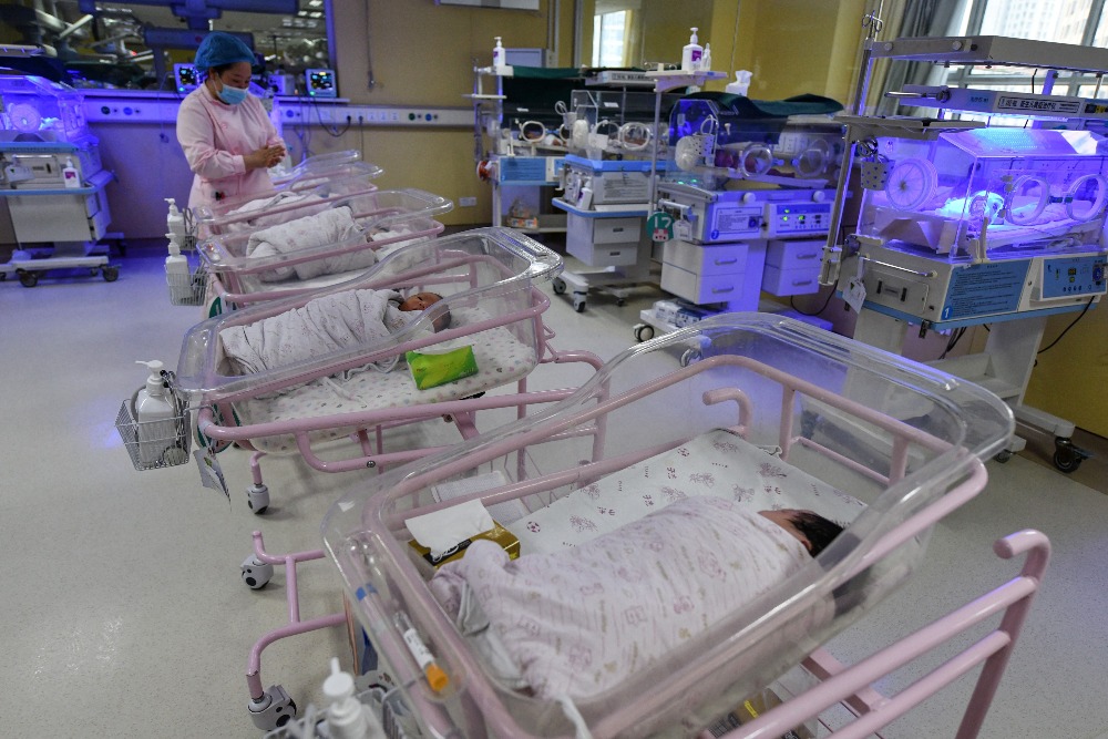 中國人口-新生兒