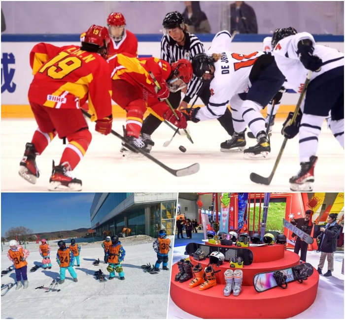 Guangdong's ski equipment production accounts for about a quarter of the country's total