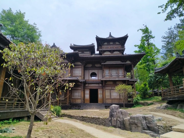 瑤儀村影視基地的古風建築 瑤儀村影視基地的古風建築
