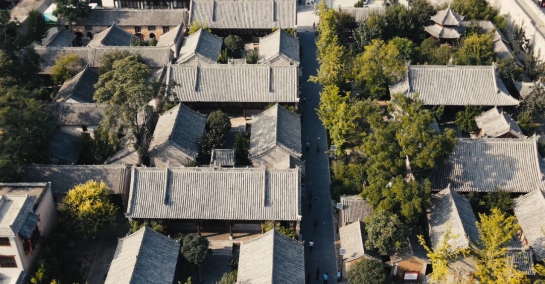 袁橋村古建築群俯視圖 袁橋村古建築群俯視圖