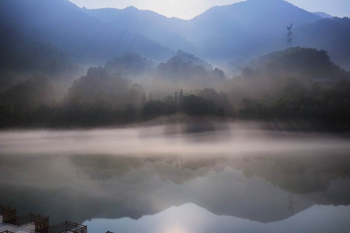 當代中國-中國旅遊-湖南旅遊-湖南-郴州霧漫小東江-01 當代中國-中國旅遊-湖南旅遊-湖南-郴州霧漫小東江-01