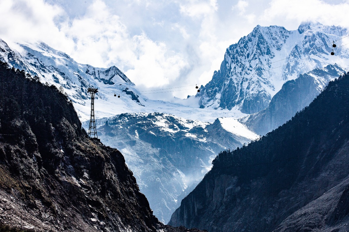當代中國-潮遊生活-旅遊風物-海螺溝