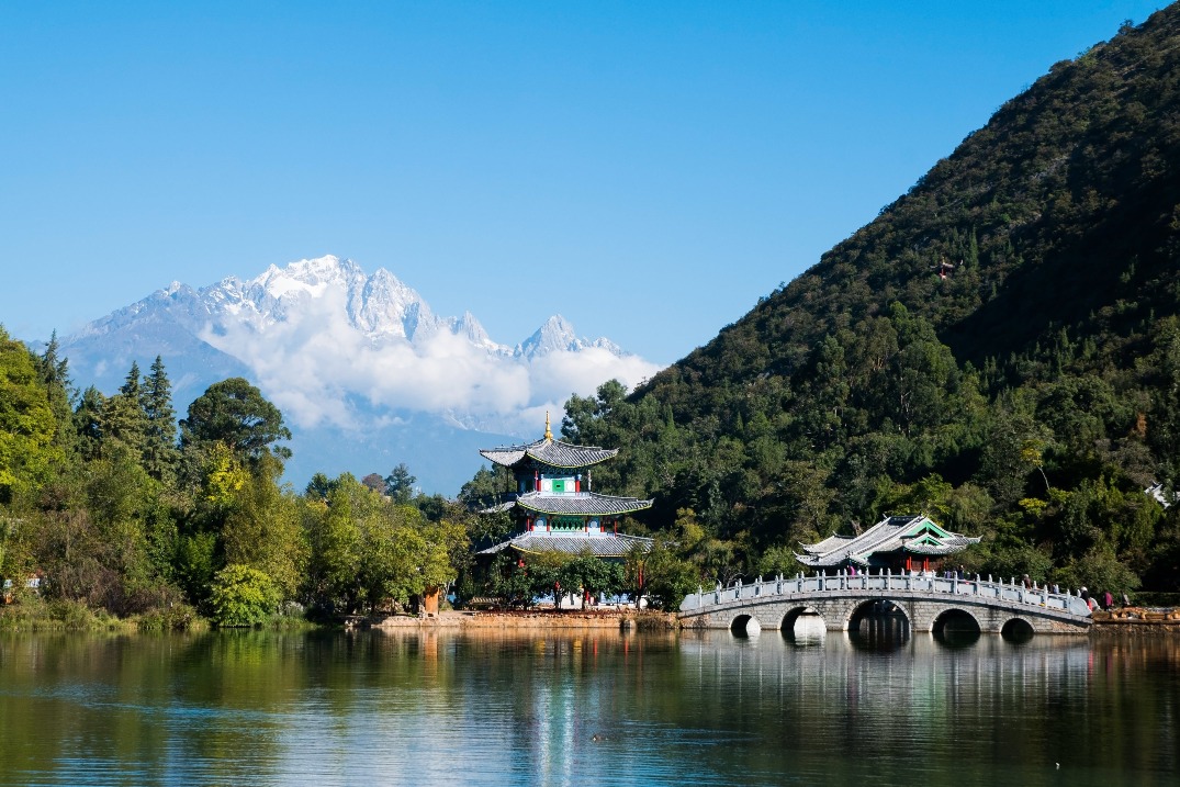 雲南麗江黑龍潭