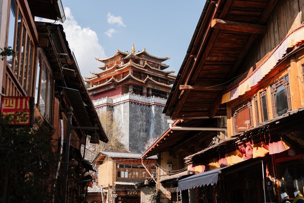 雲南獨克宗古城