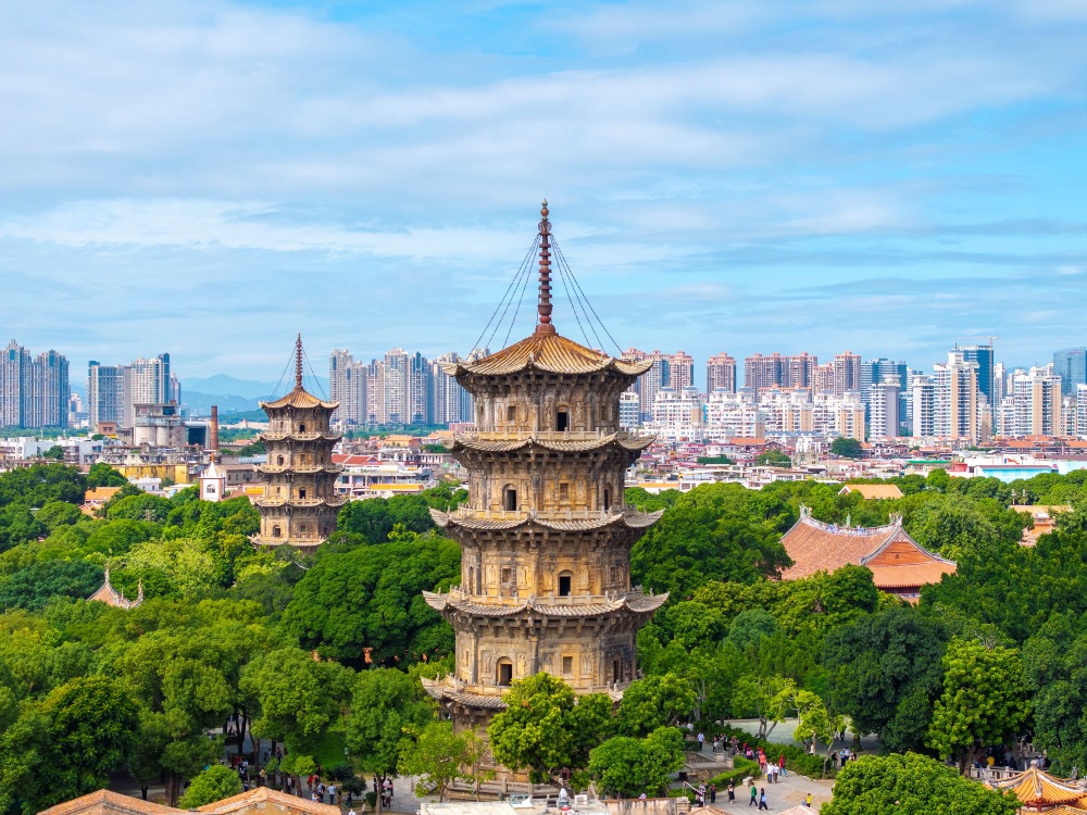 泉州開元寺的東、西塔