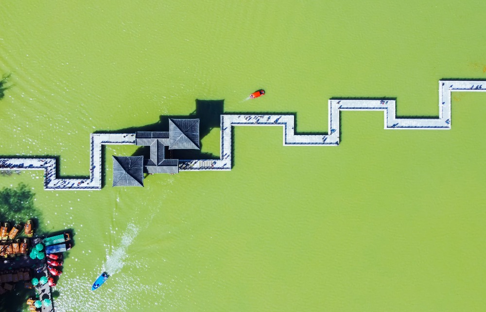 惠州西湖九曲橋