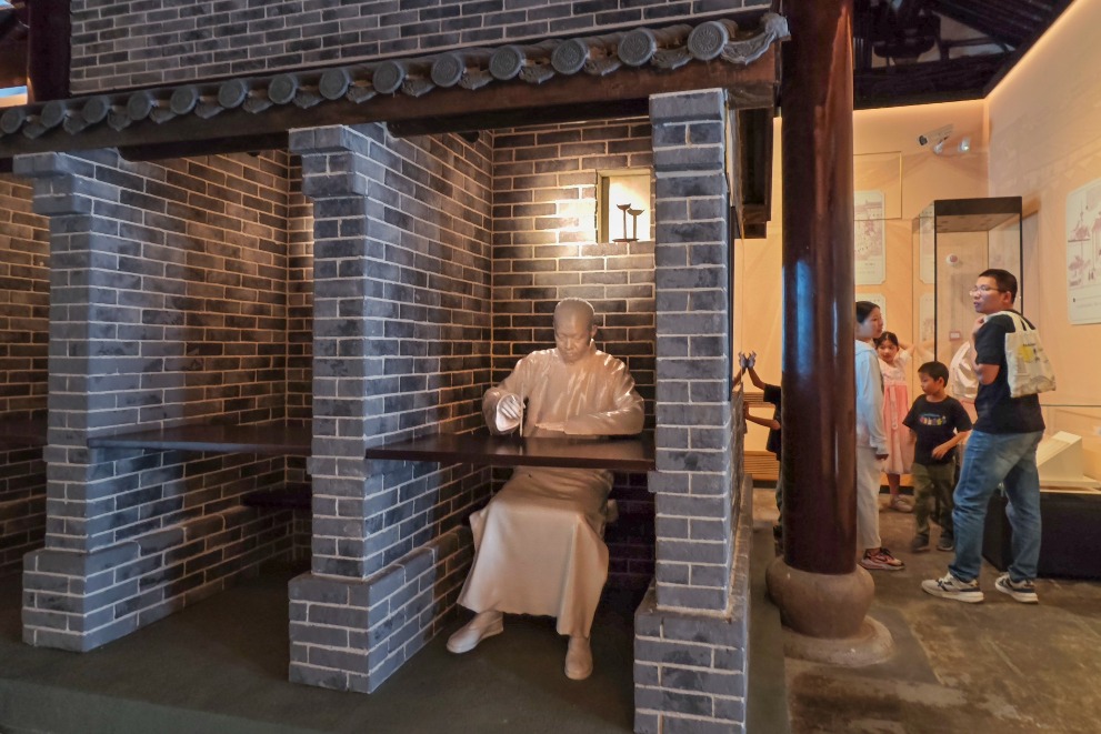 南京中國科舉博物館內展出的「號舍」乃古代科舉考試時考生應考與起居的獨立隔間。