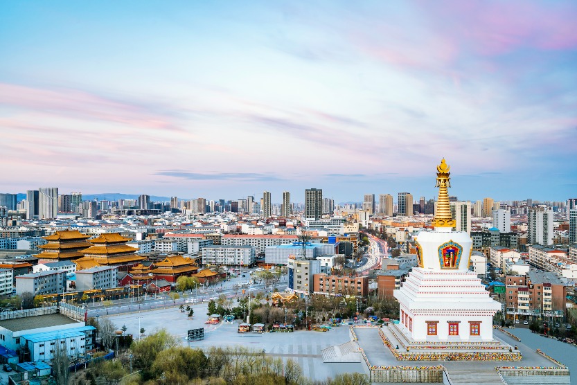 內蒙古呼和浩特 內蒙古呼和浩特城市風景