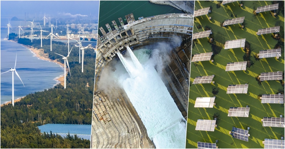 新中国成立75年，逐步成为清洁能源冠军。