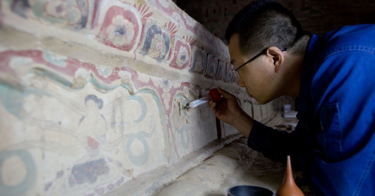 當代中國-中國藝術-中國文化-黃金周假期，長城擠滿了人，敦煌卻不一樣，因為敦煌為了保育，早在多年前已實施了人流管制