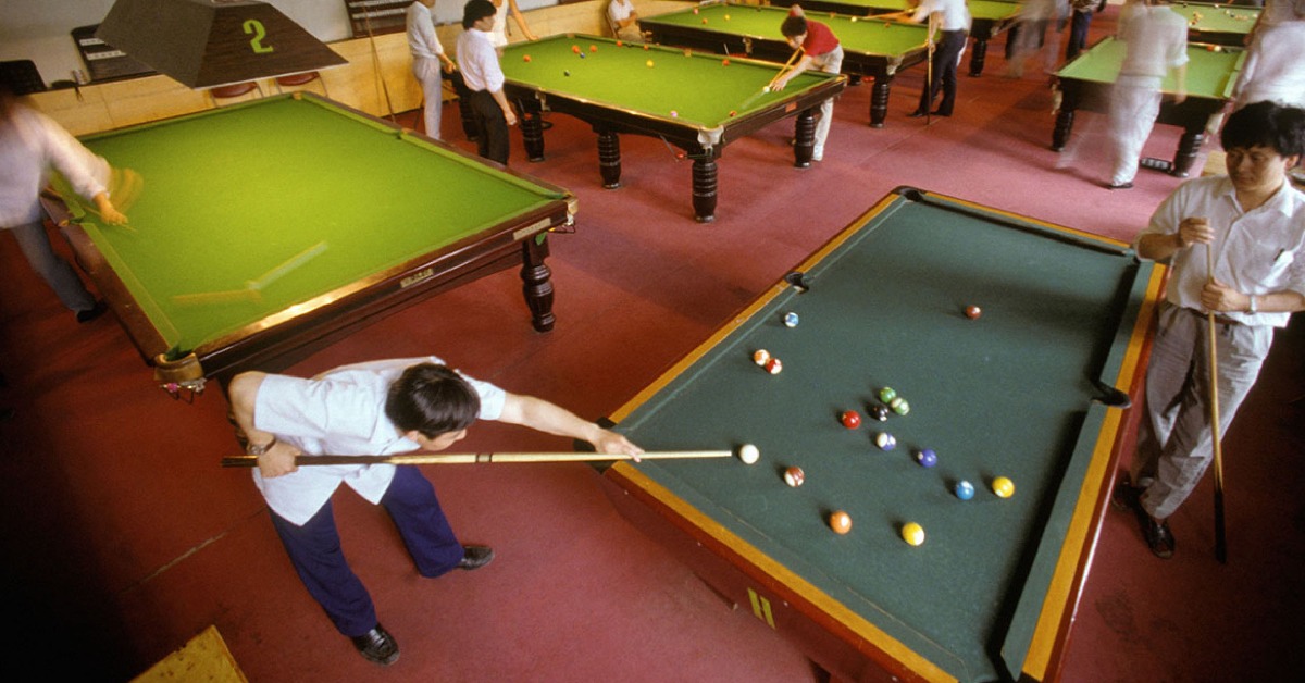 當年今日-改革開放-80年代英式桌球突然成為全國熱潮