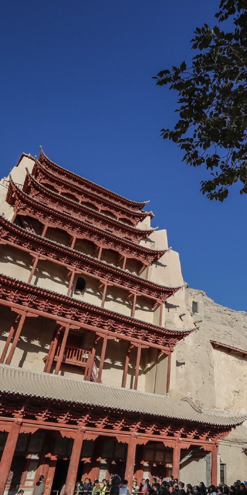 當代中國-中國藝術-中國文化-敦煌莫高窟