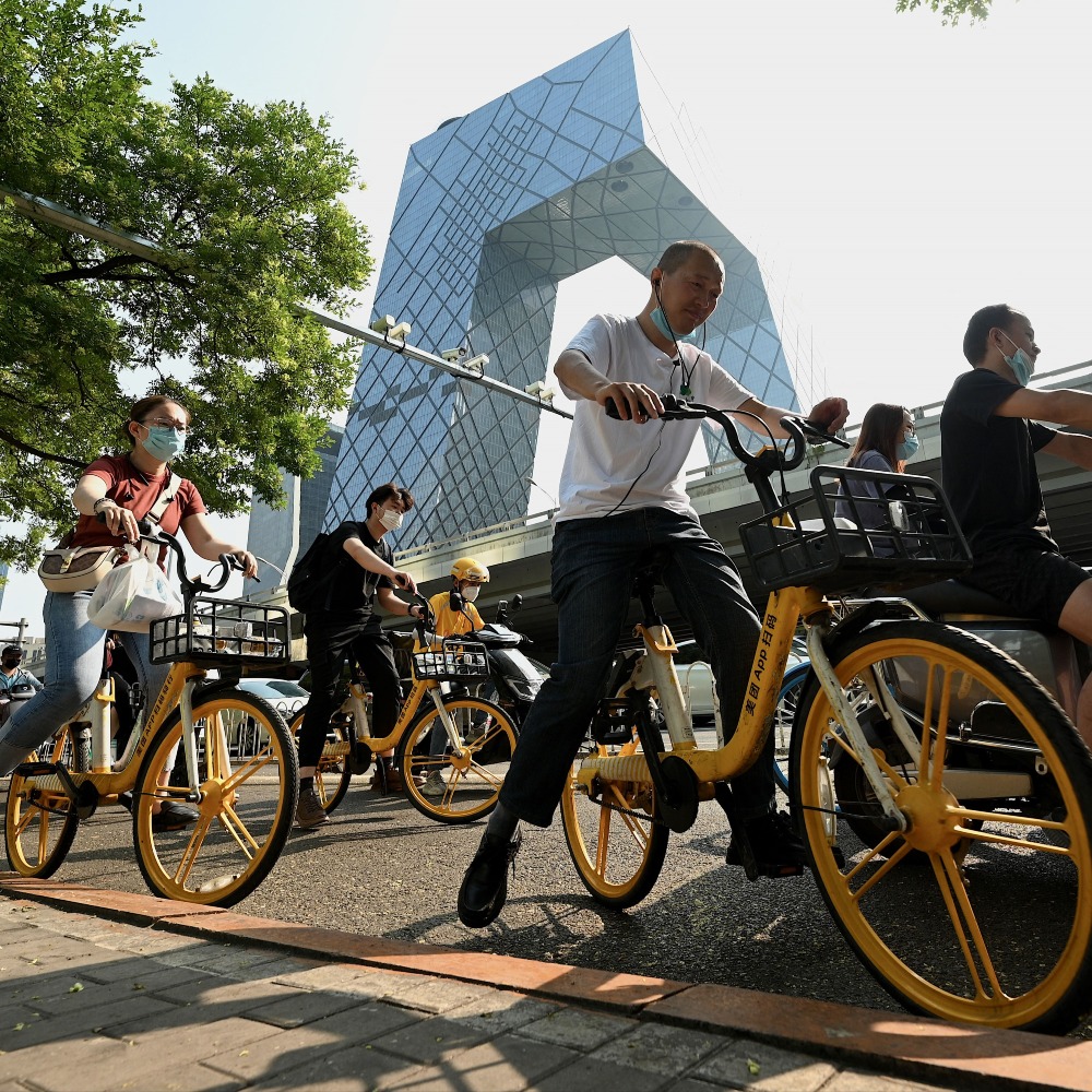 中國使用單車的產業有巨大發展空間