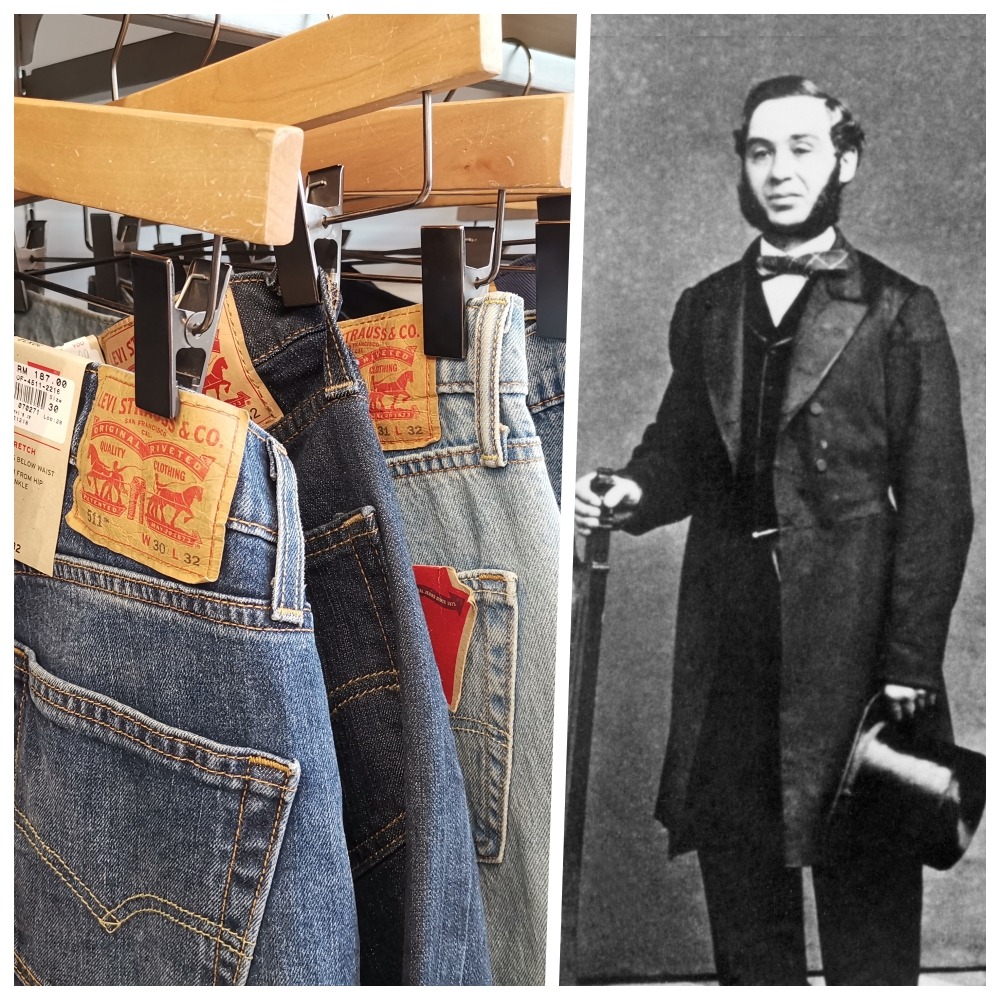 牛仔裤大王李维和Levi's牛仔裤