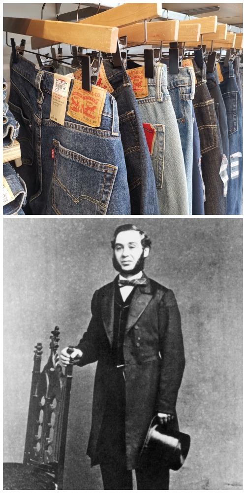 牛仔裤大王李维和Levi's牛仔裤