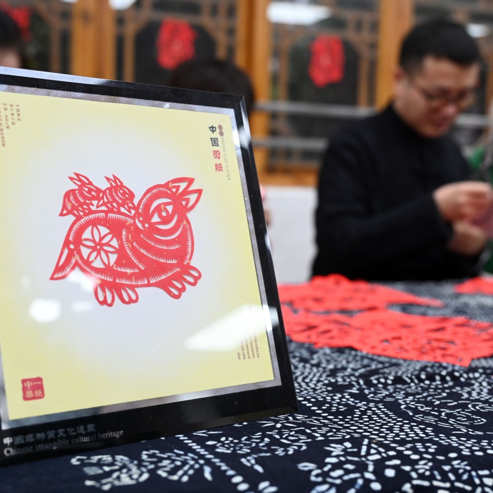 中國不同地方都有屬於自己的獨特剪紙工藝