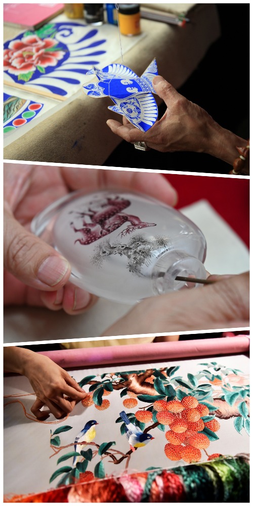 中国非遗应该要通过不同平台例如电商继续传承