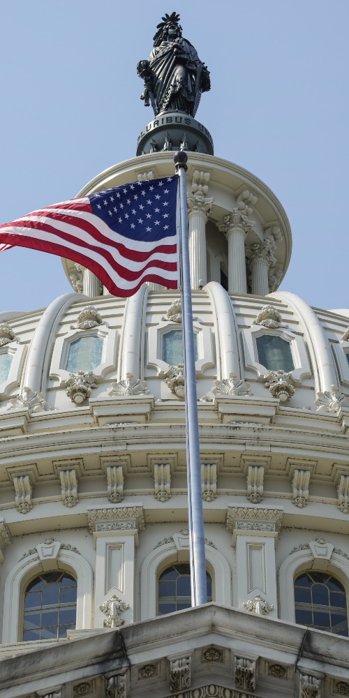 美国华盛顿的国会大厦