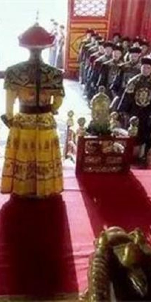 中國清朝，上朝
