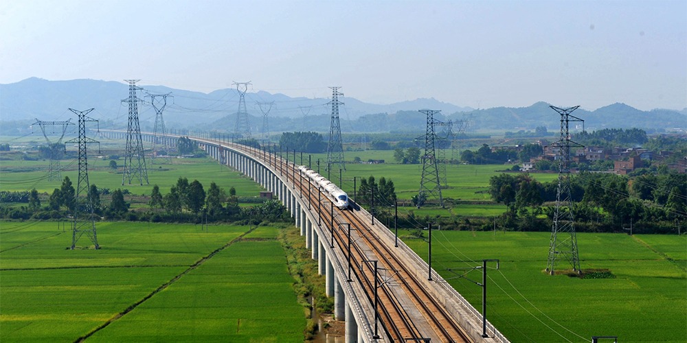 當代中國-中國經濟-京廣高鐵
