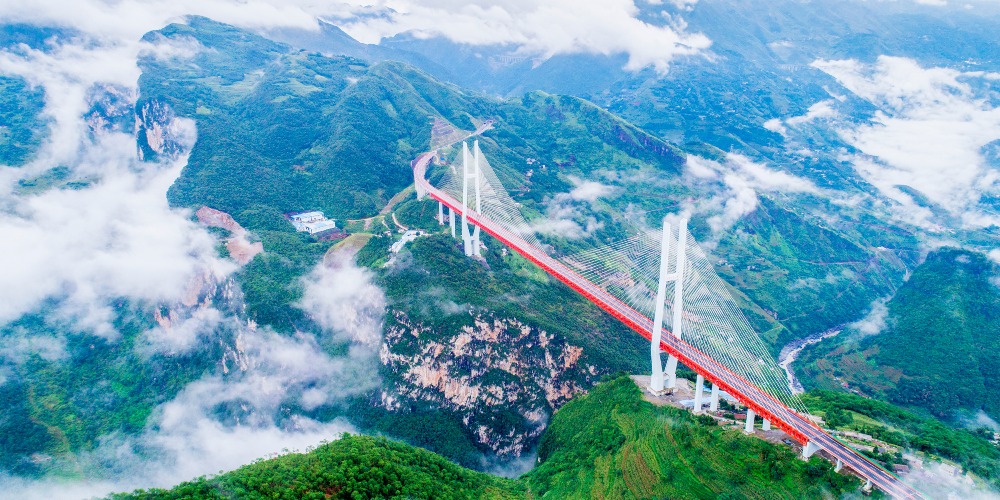 當代中國-中國經濟-北盤江大橋