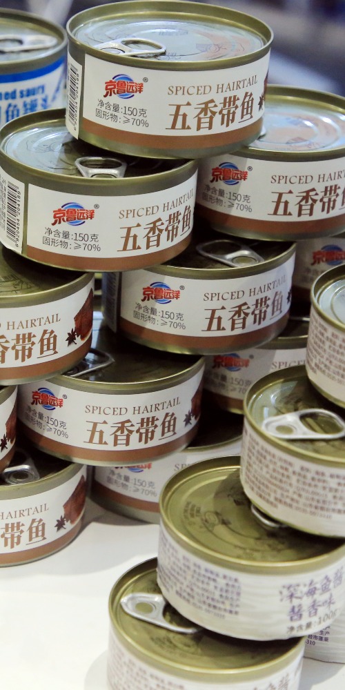 中國罐頭出口