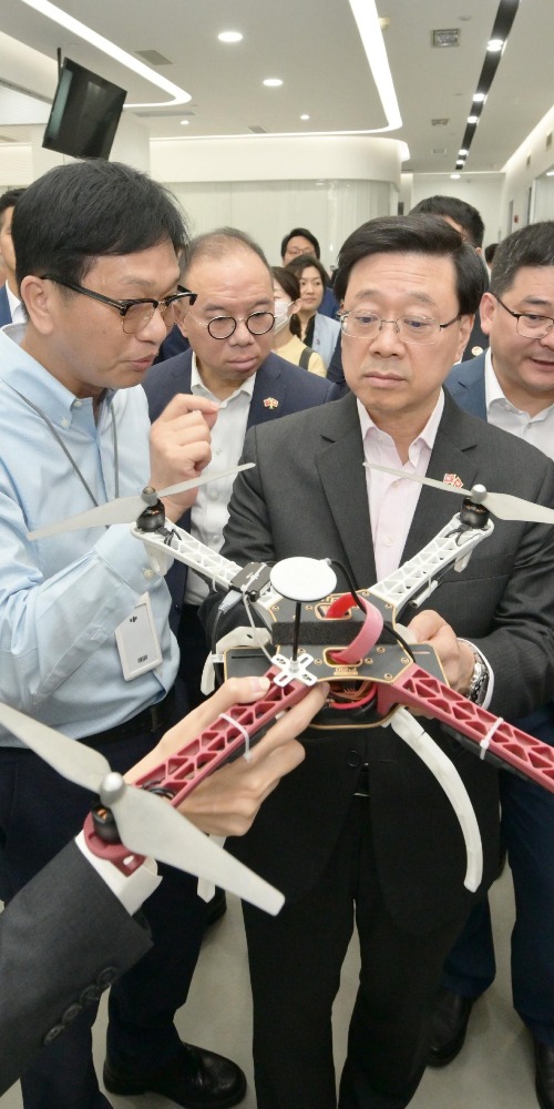 李家超；粵港澳大灣區；華為；比亞迪；雲巴