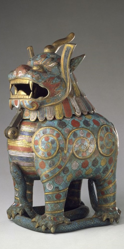 香港故宮-掐絲琺瑯甪端