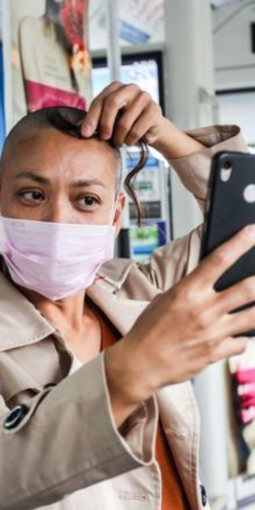 當代中國-中國新聞-癌症病患解憂假髮店