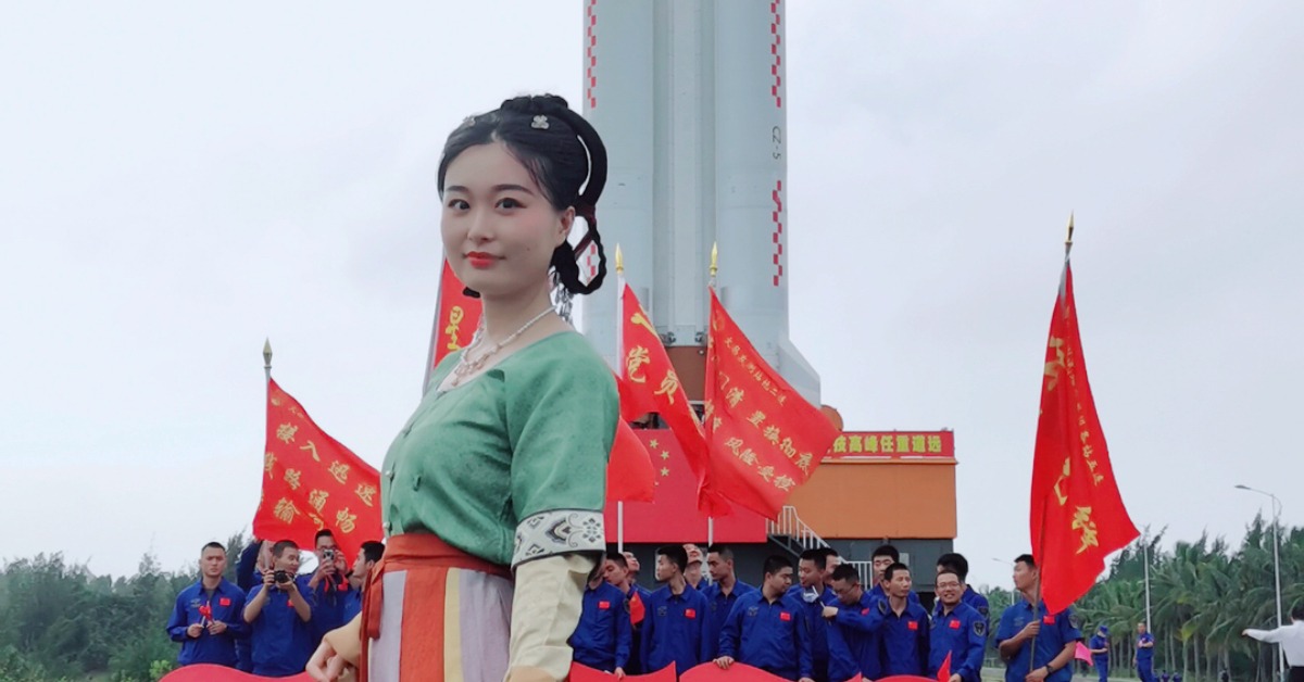 當代中國-嫦娥五號太空女將