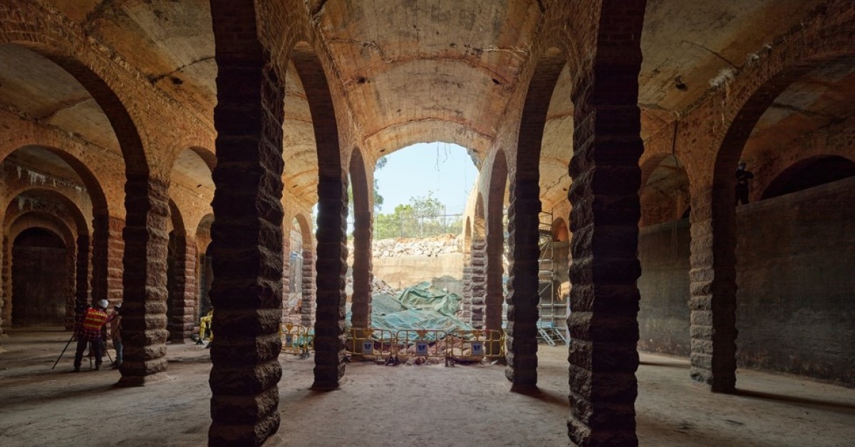 當代中國-非凡香港-百年配水庫出土港產羅馬式建築令人讚歎