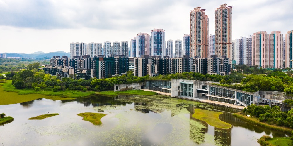 當代中國-飛凡香港-香港濕地公園寓保育於消閒娛樂中