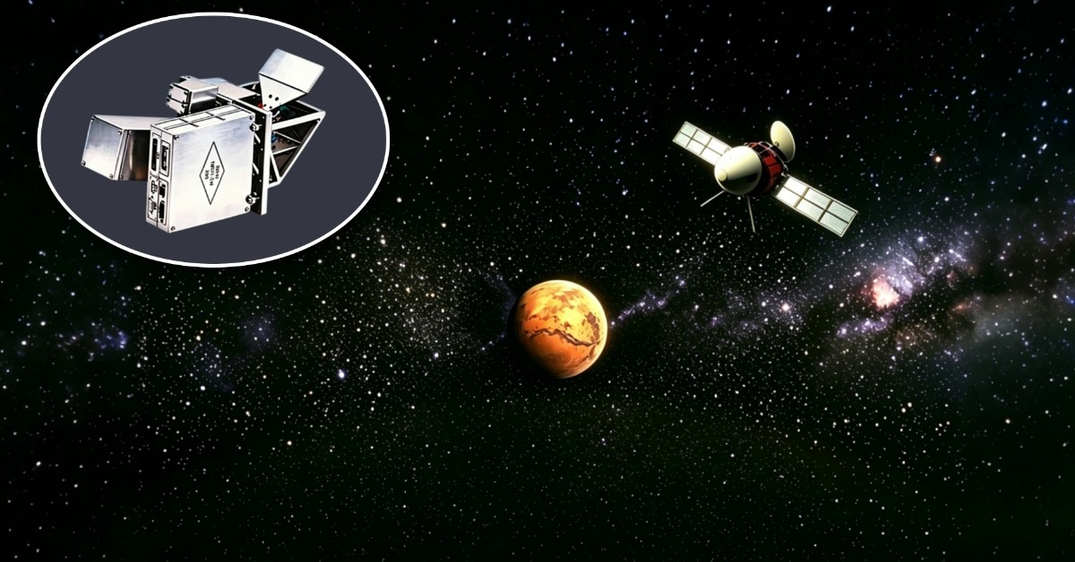 港大的火星地物高光譜成像儀、火星(AI生成) 