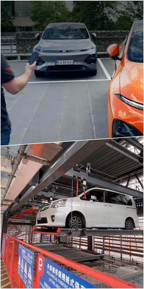 手機遙控泊車、自動泊車停車場