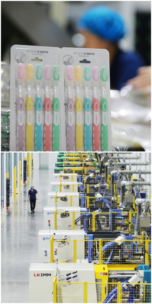 杭集鎮牙刷產業