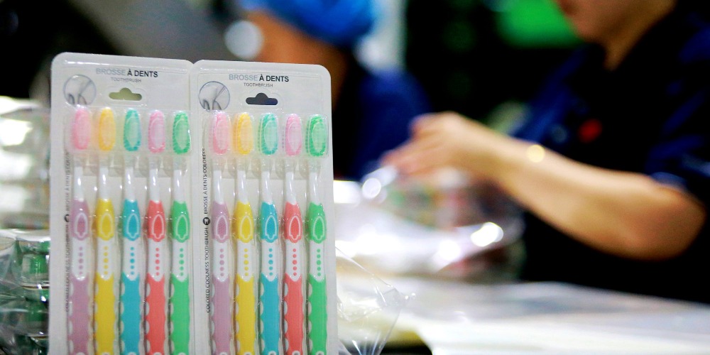 杭集鎮牙刷產業